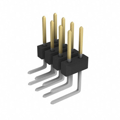 717640104 by Molex - CONNECTOR HEADER R/A 4POS 2.54MM
