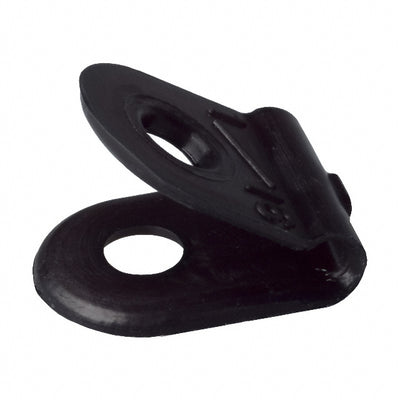 N-1-BK by Essentra Components - CABLE CLAMP P-TYPE BLACK FASTENER