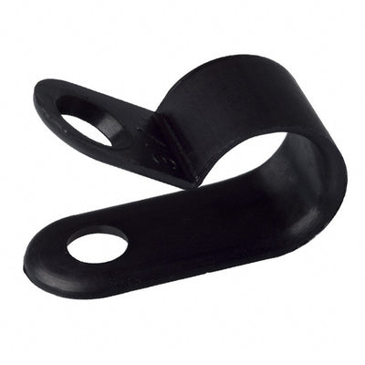 N-5-BK by Essentra Components - CABLE CLAMP P-TYPE BLACK FASTENER