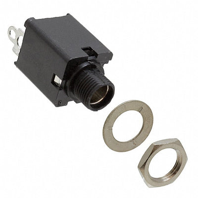 N112AX by Switchcraft Inc. - CONNECTOR JACK MONO 6.35MM PNL MNT