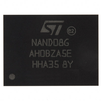 NAND08GAH0BZA5E by Micron Technology Inc. - IC FLSH 8GBIT MMC 52MHZ 169LFBGA