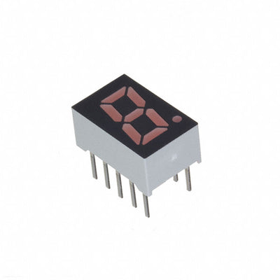 NAR131SH-F by Stanley Electric Co - DISPLAY 7SEG 0.31"" SGL RED 10DIP