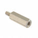 NAS1829C4E11 by RAF Electronic Hardware - STAINLESS STEEL 1/4 HEX MALE/FEM