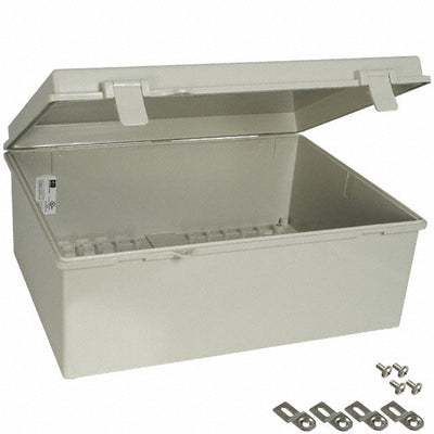 NBB-10247 by Bud Industries - BOX ABS GRAY 15.680""L X 11.727""W