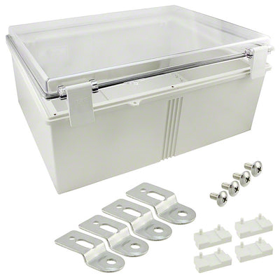 NBB-10273 by Bud Industries - BOX ABS/PC 19.17""L X 14.64""W