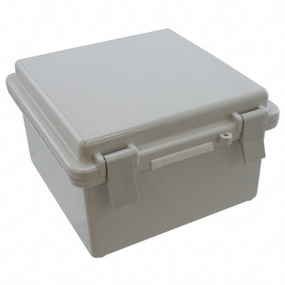 NBB-22240 by Bud Industries - BOX ABS GRAY 5.904""L X 5.904""W