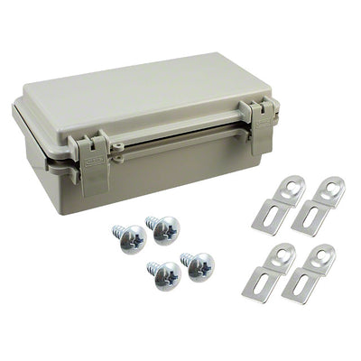 NBF-32006 by Bud Industries - BOX ABS GRAY 7.870""L X 3.930""W