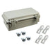 NBF-32006 by Bud Industries - BOX ABS GRAY 7.870""L X 3.930""W