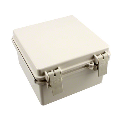 NBF-32010 by Bud Industries - BOX ABS GRAY 5.900""L X 5.900""W