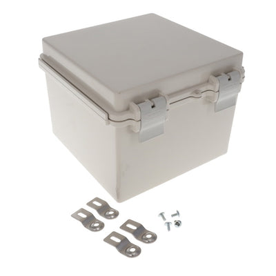 NBF-32014 by Bud Industries - BOX ABS GRAY 7.080""L X 7.080""W