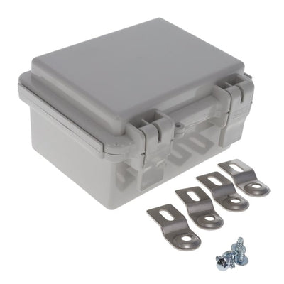 NBF-32302 by Bud Industries - BOX ABS GRAY 5.110""L X 3.930""W