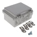 NBF-32302 by Bud Industries - BOX ABS GRAY 5.110""L X 3.930""W
