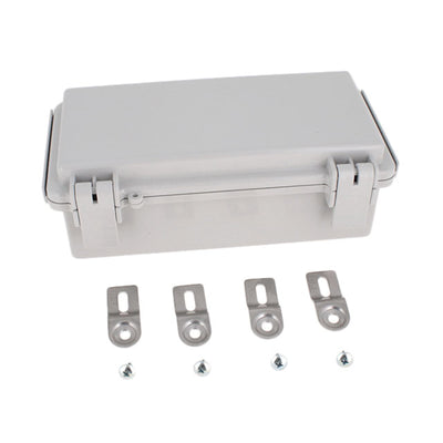 NBF-32306 by Bud Industries - BOX ABS GRAY 7.870""L X 3.930""W