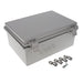 NBF-32322 by Bud Industries - BOX ABS GRAY 13.780""L X 9.840""W