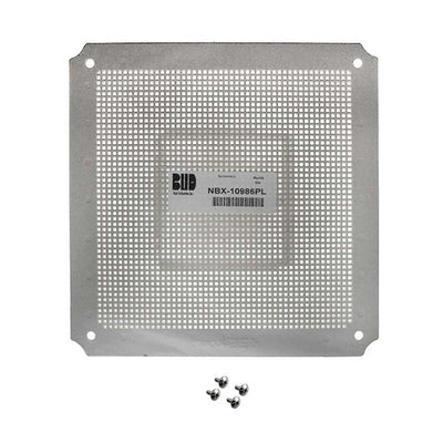 NBX-10986-PL by Bud Industries - PANEL PLASTIC 11.5X11.5"" FOR NB