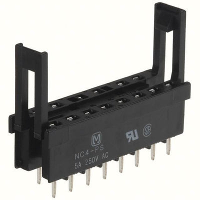 NC4-PS by Panasonic Electric Works - RELAY SOCKET 14 POS THROUGH HOLE