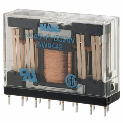 NC4D-P-DC24V by Panasonic Electric Works - RELAY GEN PURPOSE 4PDT 5A 24V