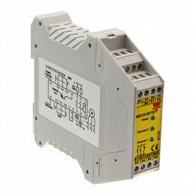 ND12D110CG by Carlo Gavazzi Inc. - ND1/2-D/110 CG SAFETY MODULE