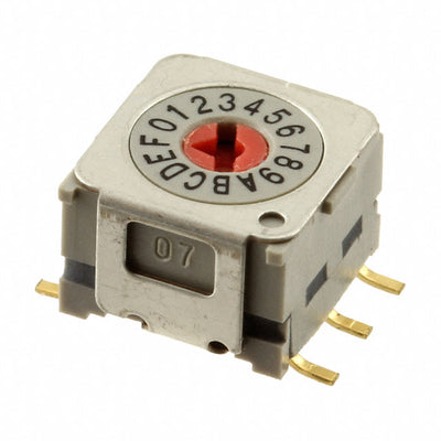 ND3FC16P-R by NKK Switches - SW ROTARY DIP HEX COMP 100MA 5V