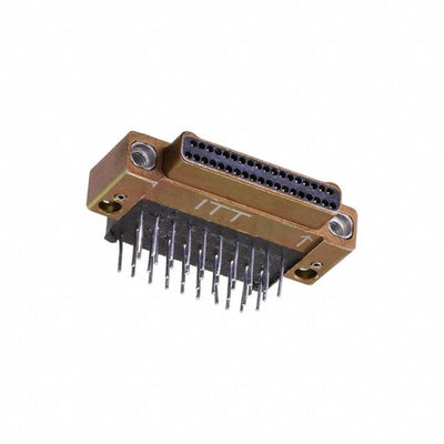 NDD-37PBRTT by ITT Cannon, LLC - CONNECTOR D-TYPE PLUG 37POS R/A SLDR