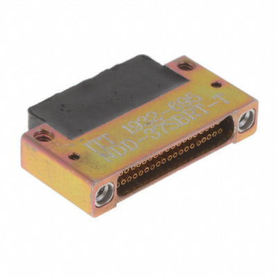 NDD-37SBRTT by ITT Cannon, LLC - CONNECTOR D-TYPE RCPT 37POS R/A SLDR