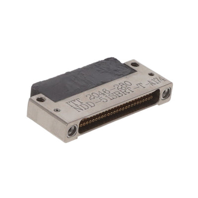 NDD-51SBRTT-A174 by ITT Cannon, LLC - CONNECTOR D-TYPE RCPT 51POS R/A SLDR