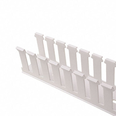NE3X3WH6 by Panduit Corp - WIRE DUCT SLOTTED SCREW 6' WHITE