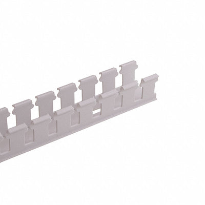 NE1X1WH6 by Panduit Corp - WIRE DUCT SLOTTED SCREW 6' WHITE