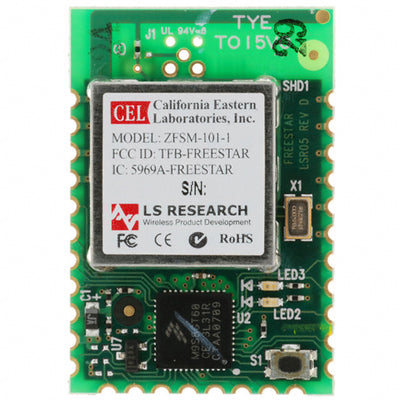ZFSM-101-1 by CEL - RF TXRX MOD 802.15.4 TRC ANT SMD