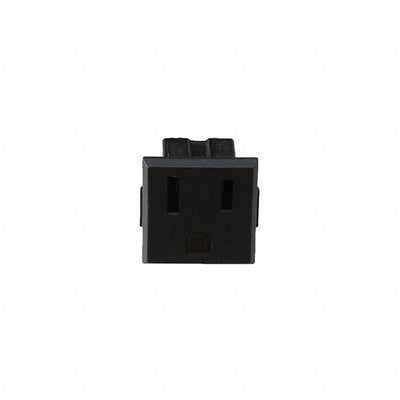 NEMA-5-1-A by Adam Tech - RECEPTACLE, PANEL SNAP, SOLDER H