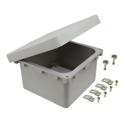 NF-6610 by Bud Industries - BOX FIBERGLASS GRY 7.74""LX7.74""W