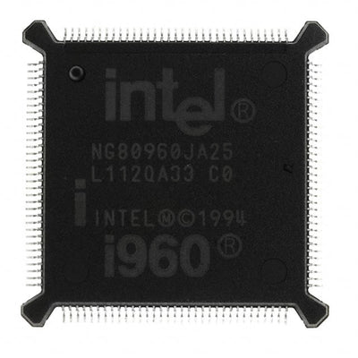 NG80960JA3V25 by Intel - IC MPU I960 25MHZ 132QFP