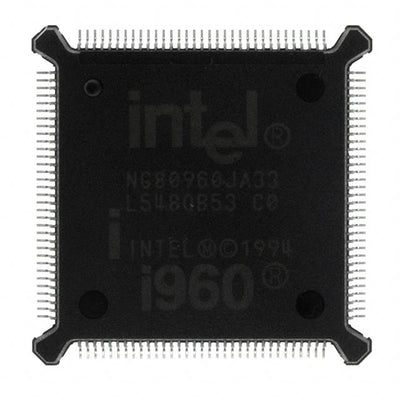 NG80960JA3V33 by Intel - IC MPU I960 33MHZ 132QFP