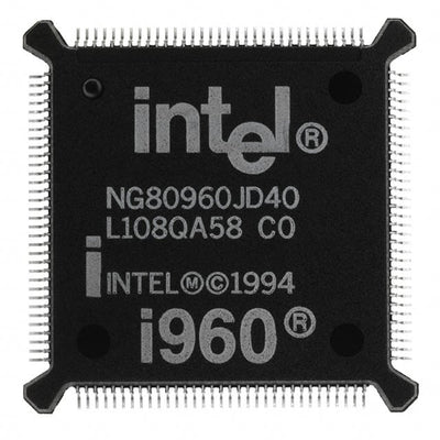 NG80960JD3V40 by Intel - IC MPU I960 40MHZ 132QFP