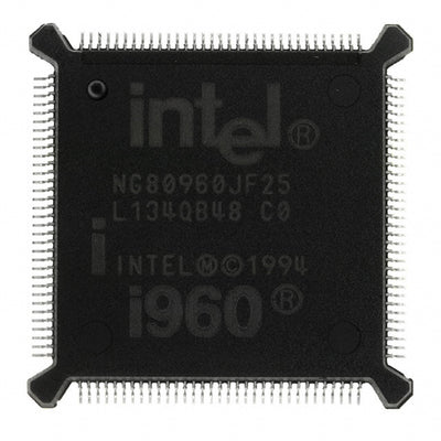 NG80960JF3V25 by Intel - IC MPU I960 25MHZ 132QFP