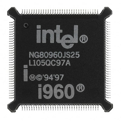 NG80960JS25 by Intel - IC MPU I960 25MHZ 132QFP