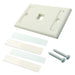 NK1FIWY by Panduit Corp - FACEPLATE SNGL GANG 1PORT WHITE