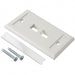 NK2FIWY by Panduit Corp - FACEPLATE SNGL GANG 2PORT WHITE