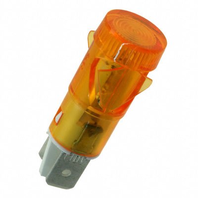 NL2870C2A by Bulgin - LAMP NEON PNL MNT 125V AMBER
