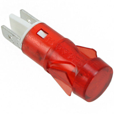 NL2870C2R by Bulgin - LAMP NEON PNL MNT 125V RED