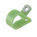 NM-11-R11 by Essentra Components - CABLE CLAMP P-TYPE GREEN FASTENER