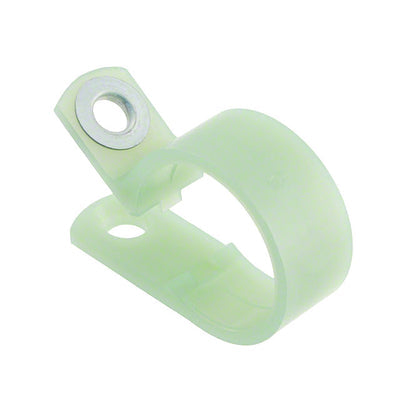 NM-13-R13 by Essentra Components - CABLE CLAMP P-TYPE GREEN FASTENER