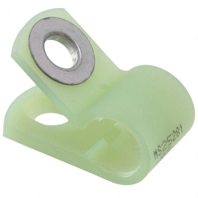 NM-5-R5 by Essentra Components - CABLE CLAMP P-TYPE GREEN FASTENER