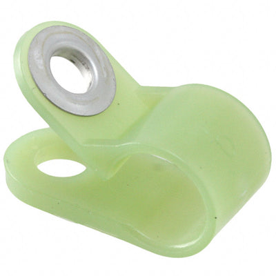 NM-6-F6 by Essentra Components - CABLE CLAMP P-TYPE GREEN FASTENER