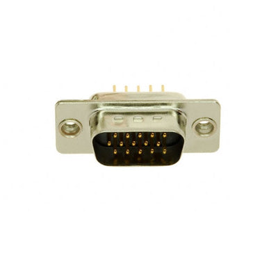180-015-113R011 by NorComp Inc. - CONNECTOR D-SUB HD PLUG 15POS PNL MNT