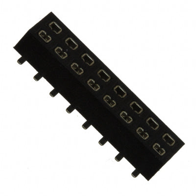 NPPN082GFNP-RC by Sullins Connector Solutions - CONNECTOR HDR 16POS 0.079 GOLD SMD