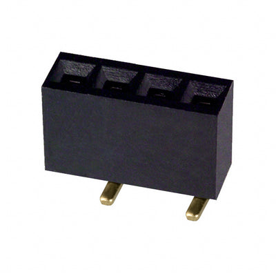 NPPC041KFXC-RC by Sullins Connector Solutions - CONNECTOR HDR 4POS 0.1 GOLD SMD