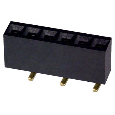 NPPC061KFXC-RC by Sullins Connector Solutions - CONNECTOR HDR 6POS 0.1 GOLD SMD