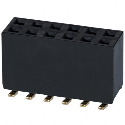 NPPC062KFMS-RC by Sullins Connector Solutions - CONNECTOR HDR 12POS 0.1 GOLD SMD