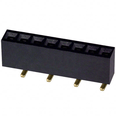 NPPC081KFXC-RC by Sullins Connector Solutions - CONNECTOR HDR 8POS 0.1 GOLD SMD